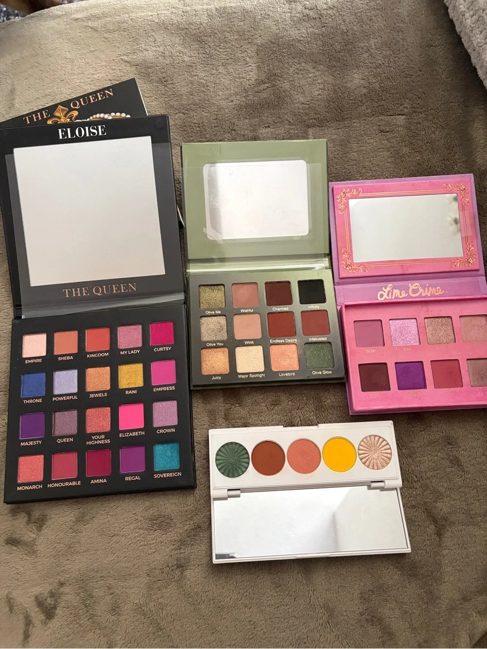 Independent brand eyeshadow grab bag